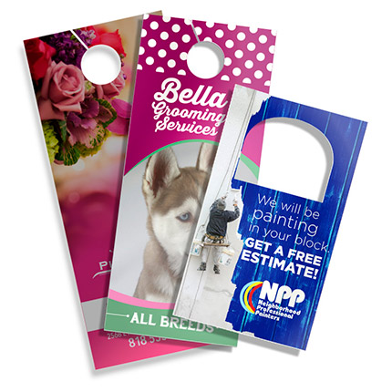  Door Hangers - Non Perforated | Promotional & Personalized Products